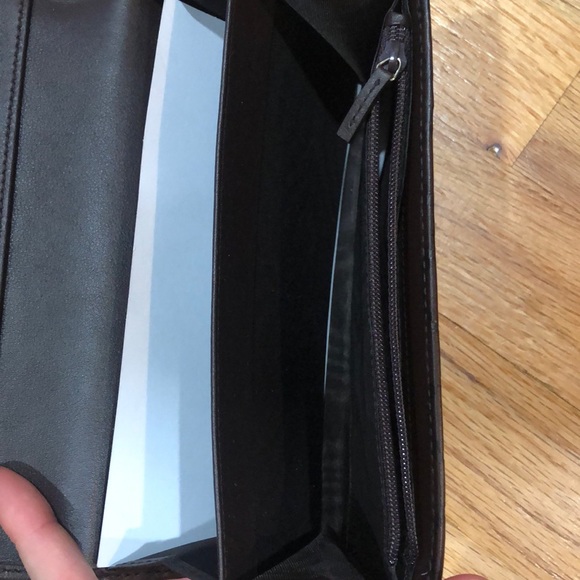 Long dark brown guccisima wallet continental - Picture 7 of 11